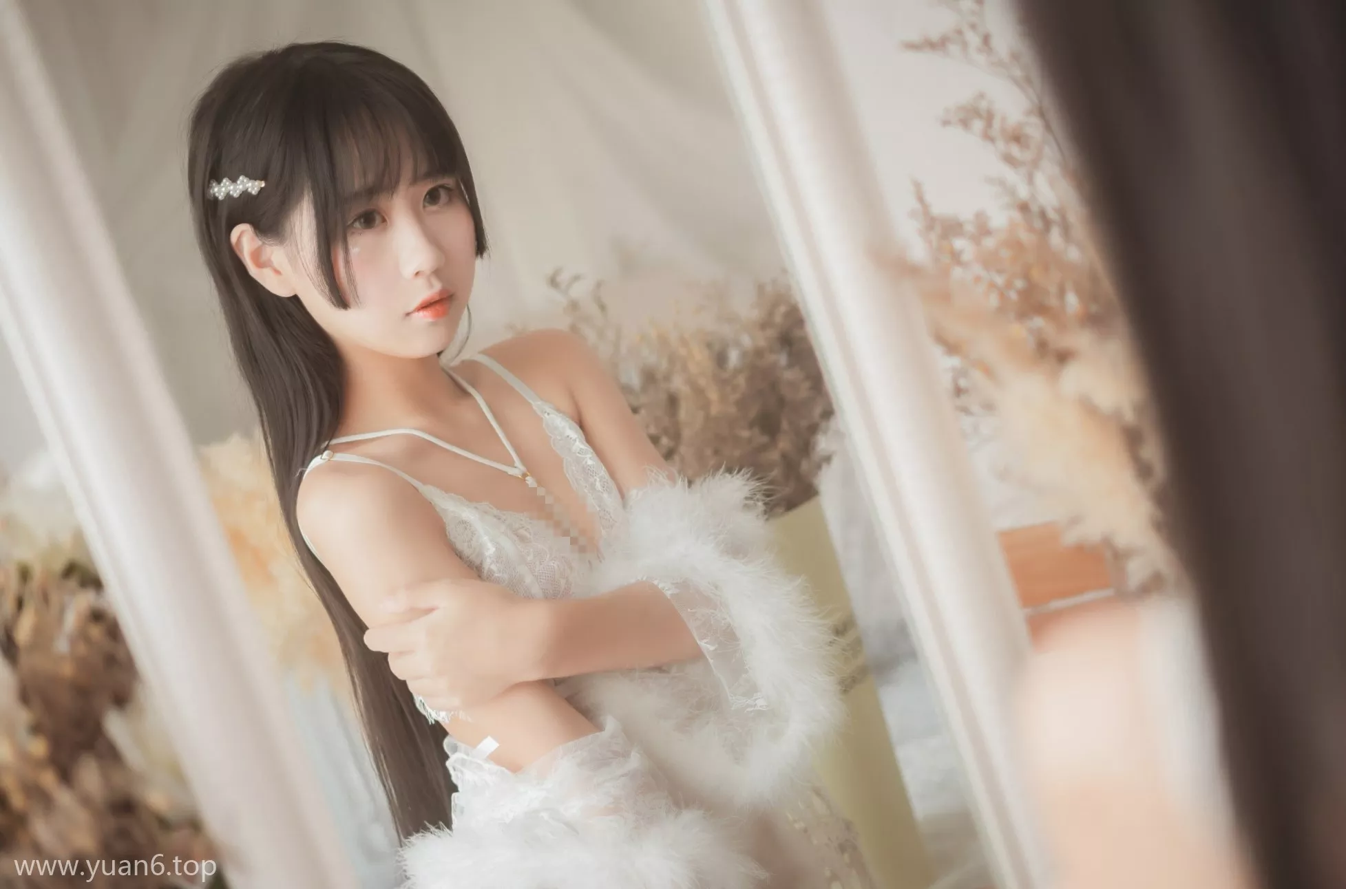美图欣赏丨Coser萌芽儿o0-毛绒内衣[27P-278MB]-ACGAI艺图