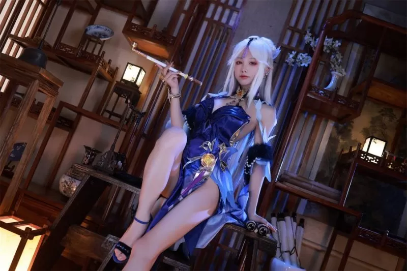 水淼aqua：凝光作品展现侠女风范，给你不一样的惊喜！-ACGAI艺图