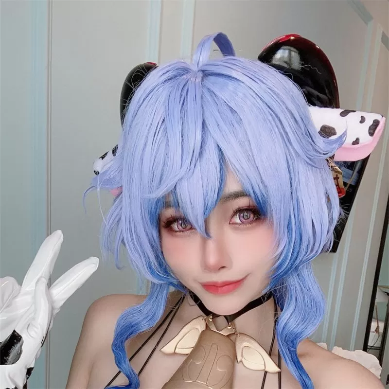 甘雨独舞，byoru散发原神魅力！粉色透明制服诠释个性！-ACGAI艺图