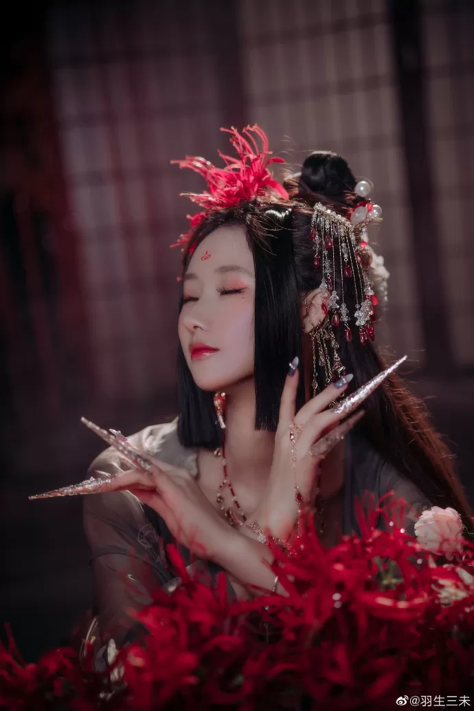 羽生三未：穿越时光的古风美少女-ACGAI艺图