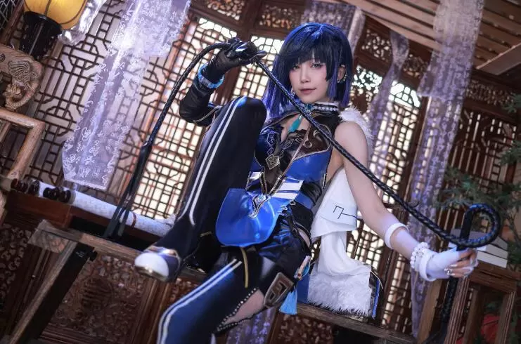 水淼aqua《夜兰》：神秘魅力绽放，令人沉迷！-ACGAI艺图