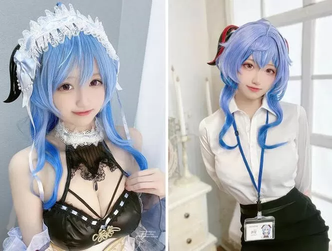 千阳快起床小姐姐cos《原神甘雨》引爆二次元魅力！-ACGAI艺图