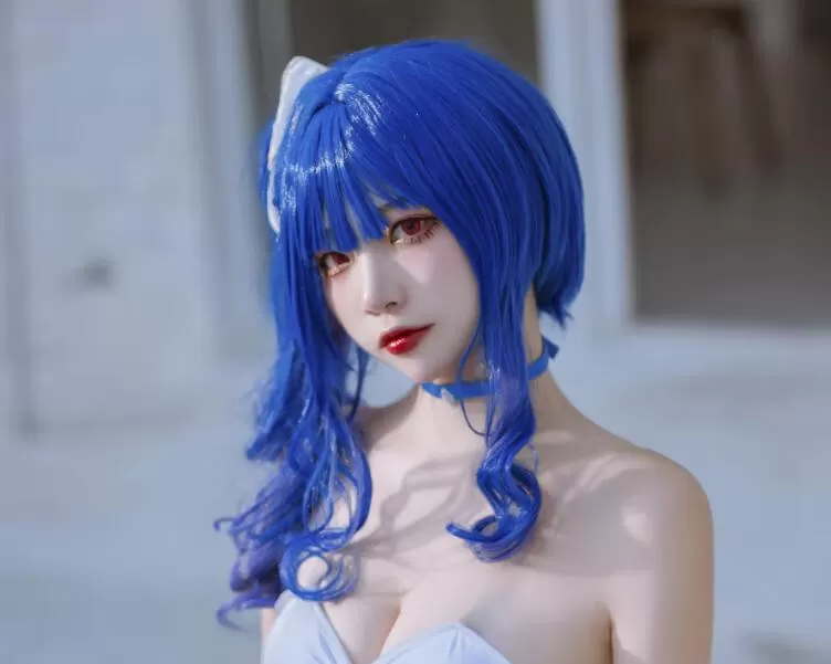二佐Nisa【热辣泳装夏日妖精】碧蓝航线圣路易斯泳装cos作品赏析-ACGAI艺图