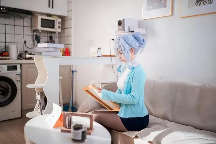 rioko凉凉子小姐姐的《雪女》cosplay带你进入神话世界！-ACGAI艺图