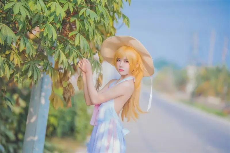 桜桃喵的小忍COS：田园梦境与黄色诗篇-ACGAI艺图