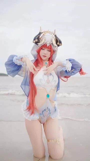 【老王精选·Cosplay】咬一口兔娘醉倒荷塘边图集，高清资源下载-ACGAI艺图