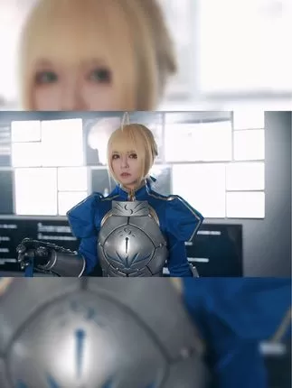 coser 半半子在《尼尔：机械纪元》中化身“洁白”的尤尔哈2B，尤尔哈2B高清cos图集-ACGAI艺图