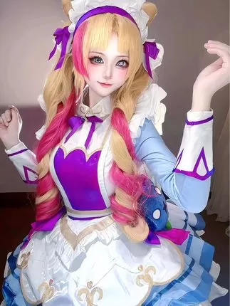 Nyako喵子_原神·甘雨OL cos作品，甘雨cos高清写真-ACGAI艺图
