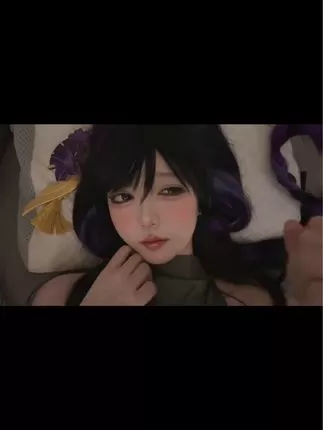 桃桃sama微密圈照片赏析，白色猫耳朵萌翻全场，御姐风格尽显-ACGAI艺图
