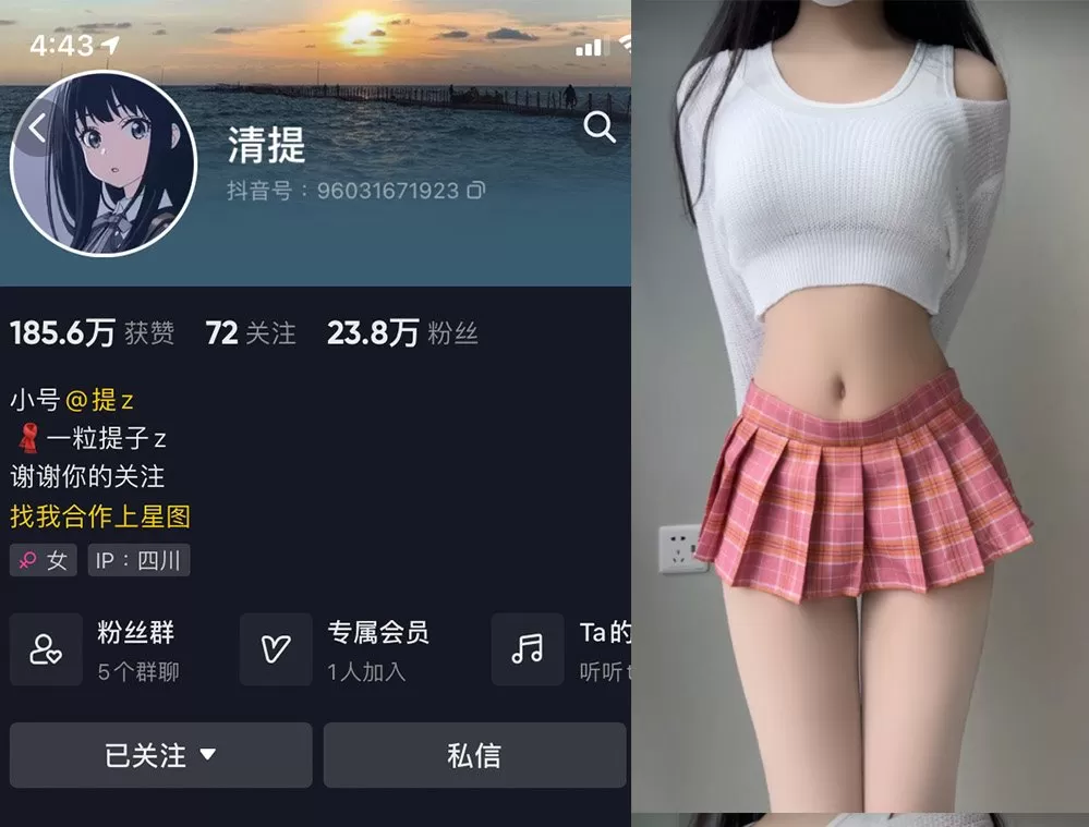 抖音清提微密照片，一粒提子weme资源汇总-ACGAI艺图