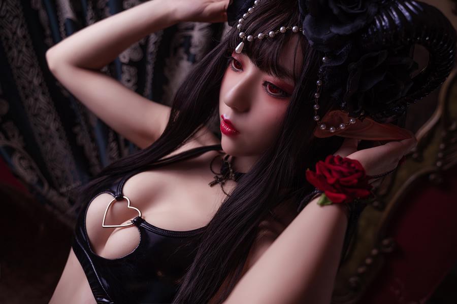 舞小喵以前干啥的？早期舞小喵cos地狱魔女付费作品欣赏-ACGAI艺图